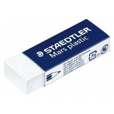 GOMA DE BORRAR MARS PLASTIC 65X23X13MM.) STAEDTLER 526 50 (MIN20) (Espera 4 dias) en Huesoi